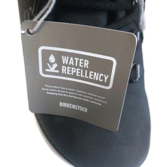 Birkenstock Jackson Nubuck Leather Laced Boots Womens Size 7-7.5 Black EU 38 - Picture 9 of 10